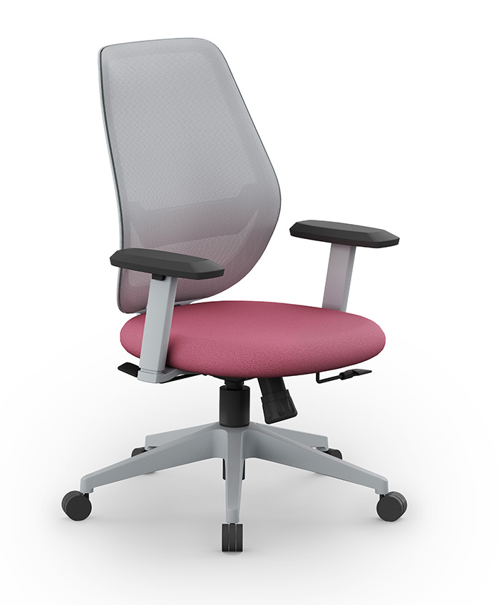 1D armrest office chair